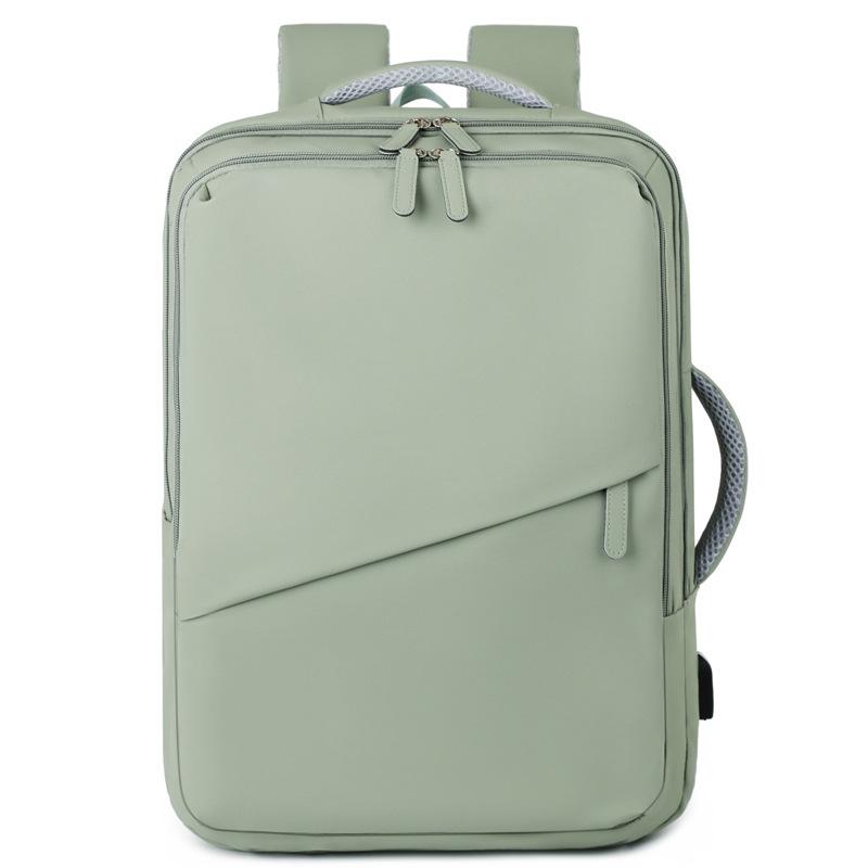 

Рюкзаки для мужчин и женщин, многофункциональные деловые сумки для компьютера, дорожные сумки большой вместимости и багаж для деловых поездок зелёный