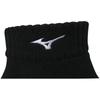 Volleyball Wear Short Socks for Club Activities and Junior V2MX8001 Black x Sizes to Japanese Size [Mizuno] Practice, White, Japan, 23-25 (Equivalent