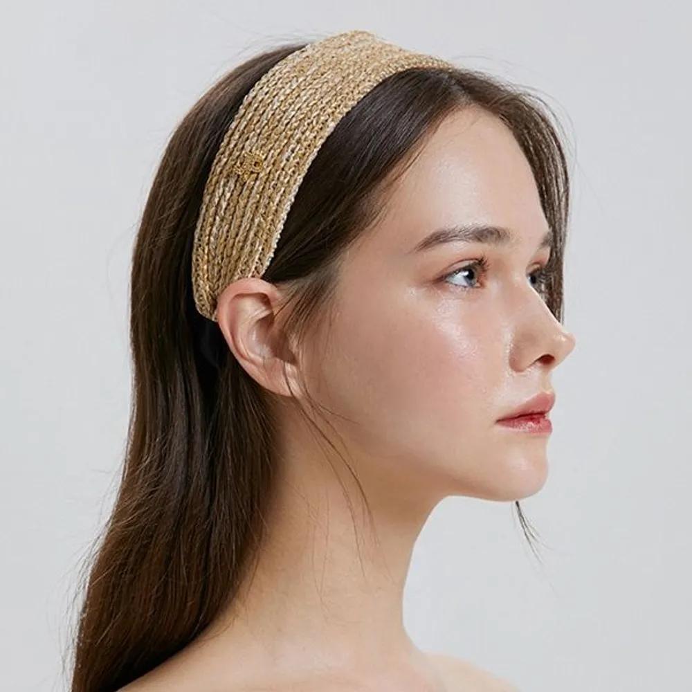 Rattan Hairband JP-24-431HB oatmeal