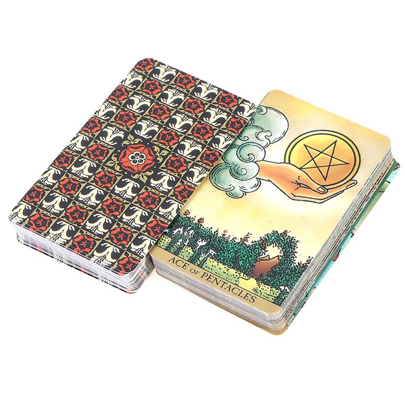 Radiant Wise Spirit Tarot Cards English Board Game Divination Predicts Games