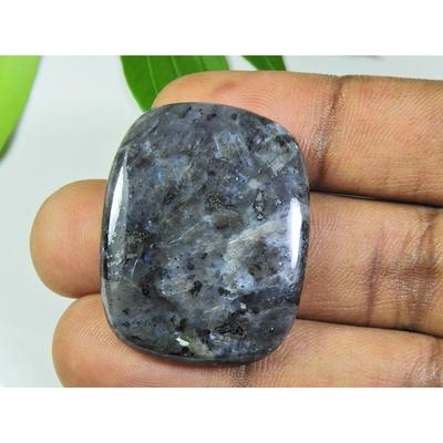 Natural Larvikite Jewelry Making Cushion Cabochon Loose Gemstone 27X35X05 MM SK-482