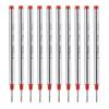 10Pcs Replacement Ballpoint Pen Refills Metal Ballpoint Refill Universal Pen Refills 0.5mm OR 0.7mm For Daily Writing