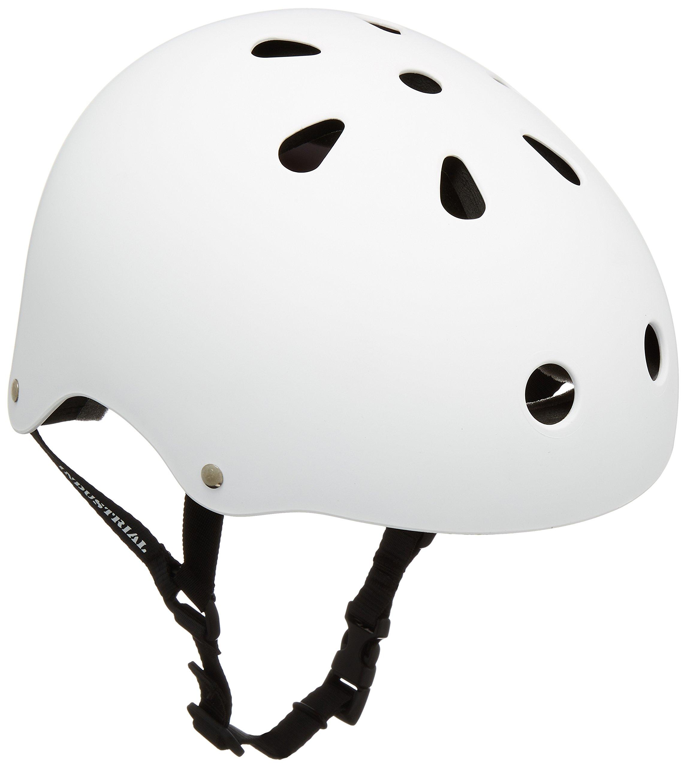 

INDUSTRIAL HELMET WHITE Head circumference approximately 58cm Skateboard helmet M белый