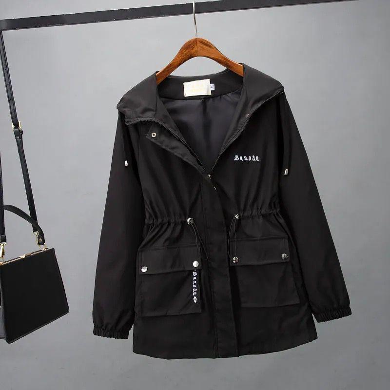 

Женское 2024 Короткое пальто из корейского бархата с утолщением - Универсальный повседневный тренч на осень/зиму L (Recommended 110-120 lbs)