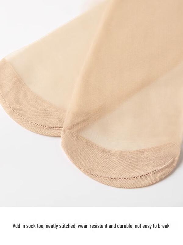 LangSha Women's Sheer Crystal Silk Mid-Calf Socks - 20-Pair Multi-Pack