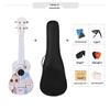 Giraffe Cartoon Ukulele - Cute Entry-Level Musical Instrument for Beginner Students
