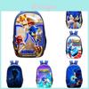 Sonic The Hedgehog 2 Kinderrugzak Voor School Reizen Kleurrijk Artwork Unisex Ontwerp