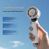 High-Speed USB Mini Handheld Fan with Digital Display and 100-Speed Settings