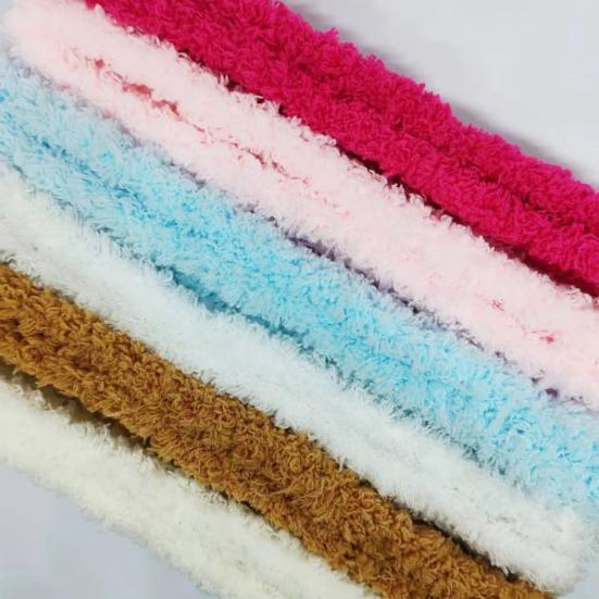 Coral Velvet Twist Stick Extra Pipe Twist Cleaners Large Plush Thick Stick Kids Art