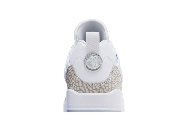Jordan Spizike Low Weiß Metallic-Silber Barely Blue Neutralgrau