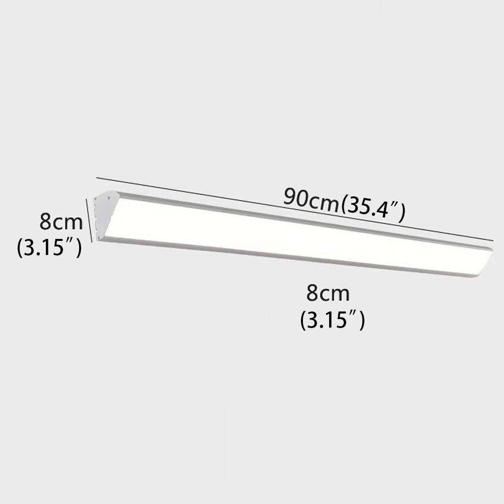 Waterproof Outdoor Wall Light LED Long IP65 Garden Villa Porch Lamp Sconce Light Modern Nordic Long Strip Exterior Wall Sconce