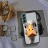 Yellow Duck Phone Case For Samsung Galaxy S22 S25 Ultra S21 S10 Plus S26 Edge S20 S23 S24 FE Cover Silicone Soft TPU Clear S