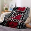 Atlanta Falcons Logo Blanket Soft Throw Blanket For Home Bedroom Bed Sofa Travel Office Solid Christmas Blanket