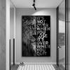 Wilder Löwe-Buchstabe, Motivierendes Zitat, Kunstposter und Drucke auf Leinwand, Malerei, moderne Wandkunst, Büro, Heimdekoration, Bilder, Wandbild