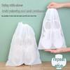 Portable Dustproof Non-Woven Yellow Shoe & Boot Covers with Sun Protection for Drying & Storage