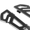Motorcycle Driver Footboard Floorboards DIY Modified Pedal Parts Aluminum Alloy Footrest Footpegs