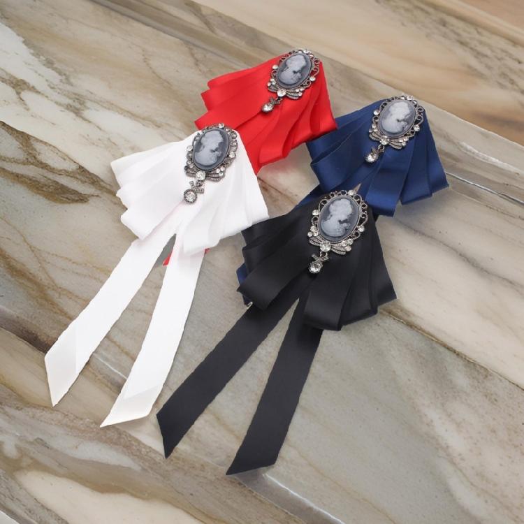 Sophisticated Tie Brooch Professional Stewardesses Student Grooms Bows Unique Tie for Ceremony and Celebrations