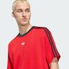 adidas Originals T Shirts Men's Bright Red Crew Neck