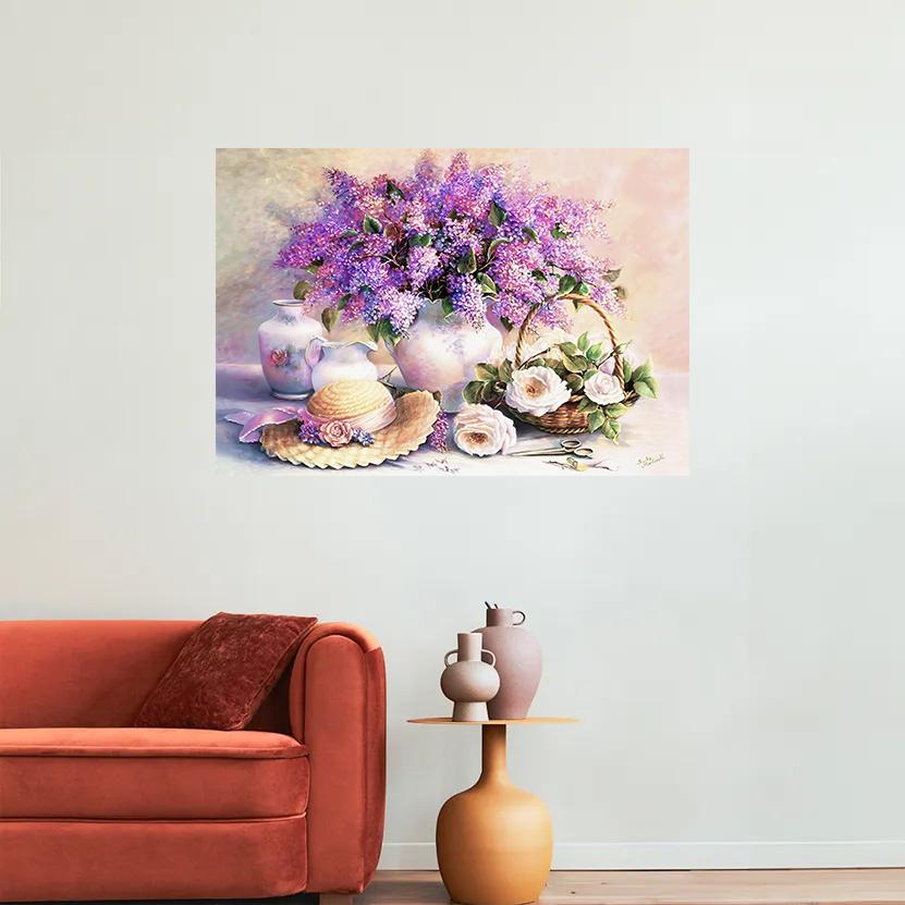 Watercolor Beautiful Flowers Wall Art Canvas Paintings Modern Aesthetic Landscape Minimalist Poster Pictures Living Room Home Decor