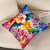 Pillow Covers Decorative Cushions For Sofas P-Pika Q-Chu Home Decorations Room Decorating Items Personalized Gifts Cushion Cover