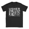 Rapper Usher T Shirt Men Cotton Humorous T-Shirt Crewneck  Tee Shirt Short Sleeve Clothes Summer