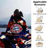 Fc Bayern München Print Flannel Blanket High Quality Warm Comfortable Cover for All Seasons Perfect for Gifts Home Decor
