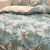 3pcs Duvet Covers  Size  Green Palm Leaf Fern Plant   Hawaiian Plant  Farmhouse Botanical Bedding Set Soft pillowcases*2