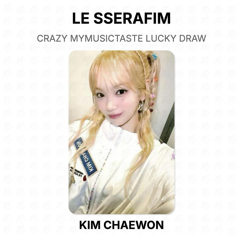 LE SSERAFIM CRAZY MYMUSICTASTE Tragere la sorți Oficială Fotocarte