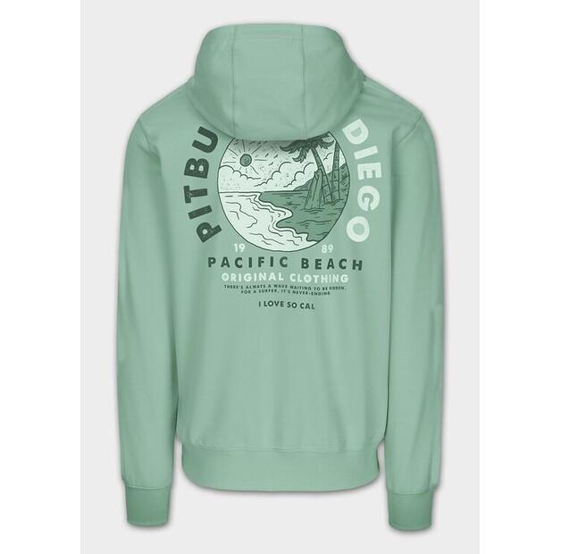Толстовка с капюшоном на молнии PITBULL PLANET SURF EU XL