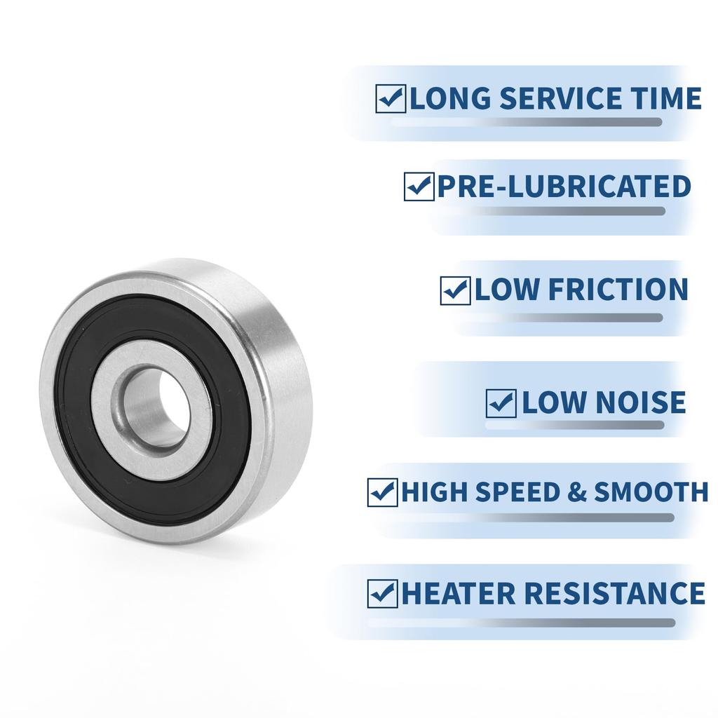 ACROPIX 6300DDU Deep Groove Ball Bearing P6 10x35x11mm Lubricated Bearing