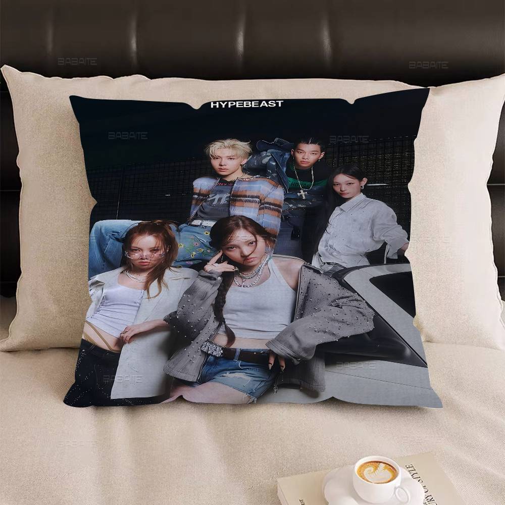 Kpop ALLDAY PROJECT Pillow Anime Pillow Sofa Bed Head Pillow Cover Cushion Cover 45x45 Cm Fashion