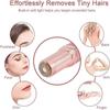 Battery Powered Mustache Razor Lipstick Shaped Peach Fuzz Shaver Tool Electric Hair Remover  Armpit
