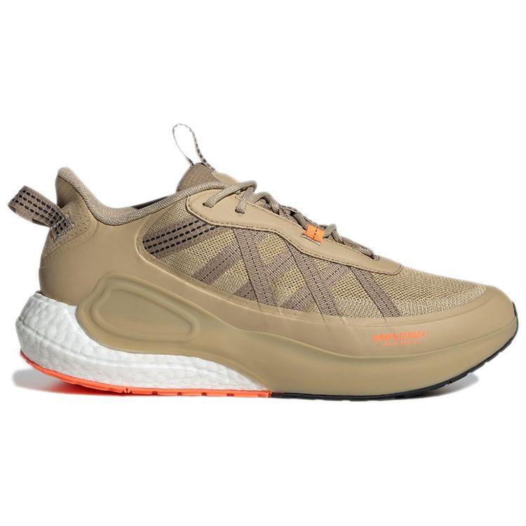Adidas Alphalava Comfortable Fabric Non-Slip Wear-Resistant Breathable Low-Top Training Running Shoes Unisex Sneakers Khaki GY8722