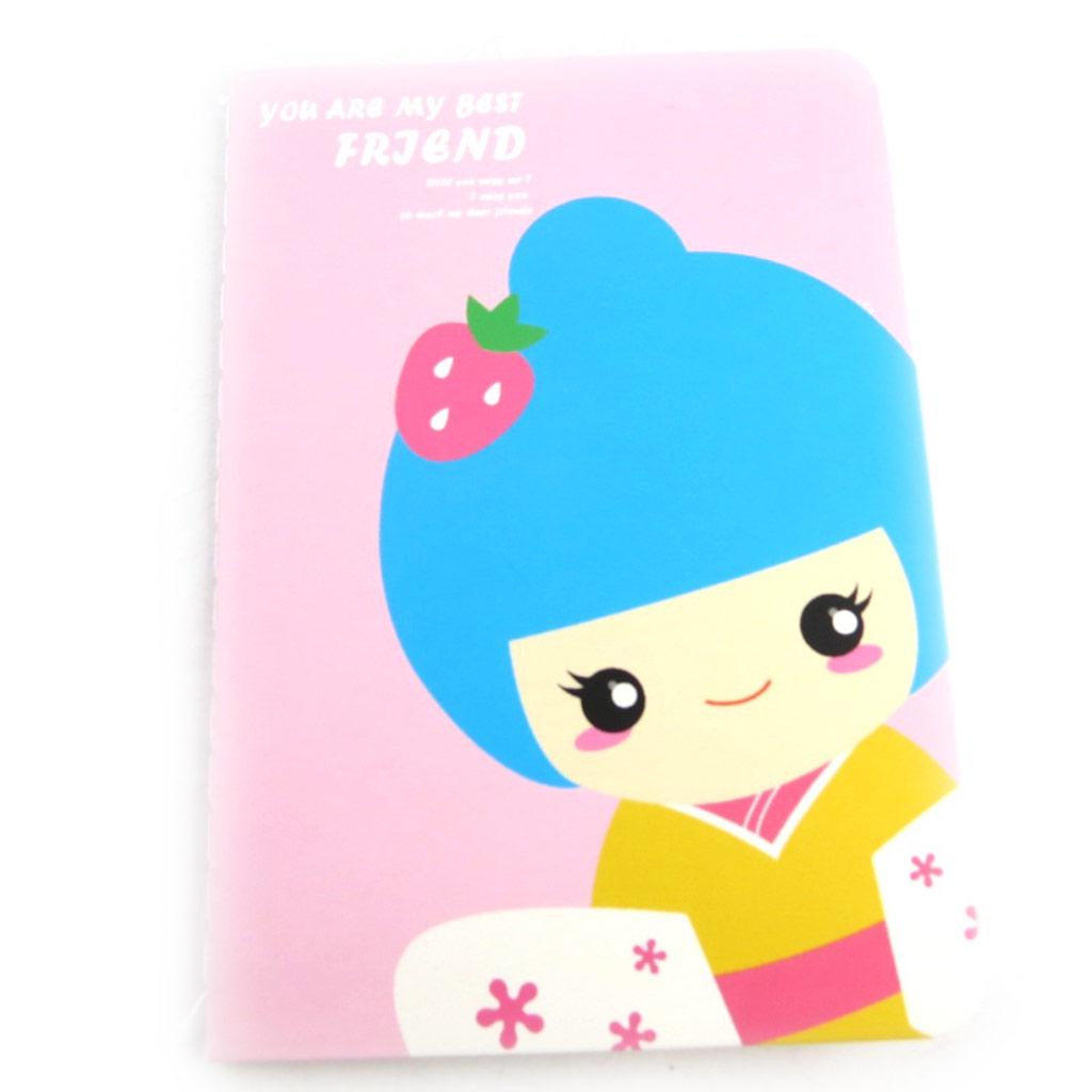 Les Trésors De Lily [K7865] - 3 petits carnets de notes 'Geisha' tutti frutti