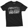 Men's Second Amendment Patriotic T-shirt 2nd That Gun Rights Constitution Tee Unisex T-Shirt