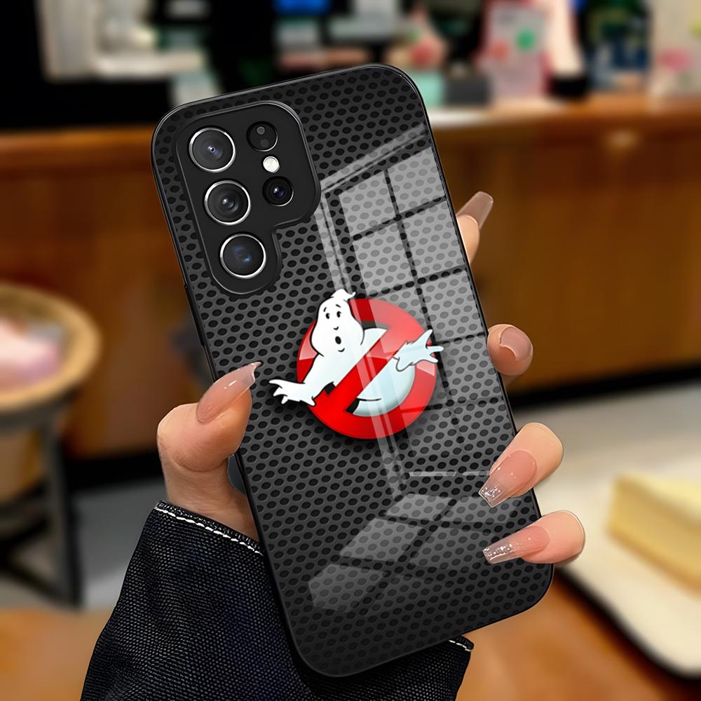 

Movie-Ghostbusters Phone Case For Samsung A25 A13 A33 5G A54 A36 A35 A56 A52 A14 Shockproof Glass Cover Samsung A13 4G
