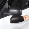 For Mercedes Benz Smart 451 453 Fortwo Forfour 2009-2026 ABS Matt Black Car Rearview Mirror Cover Trim Sticker Car Accessories