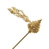 Ancient Hanfu Headwear Thai Headdress Metal Hair Sticks Tassels Hairpin Ancient Style Headwear