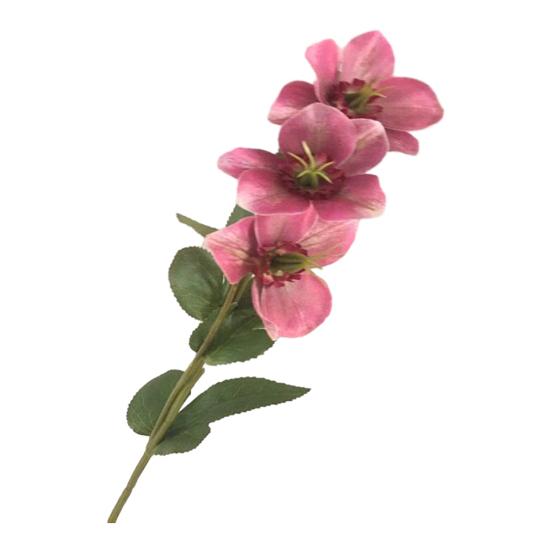 Artificial Flower No-Maintenance Long-Lasting Beauty Realistic Petals Leaf Texture Flexible Branches High Simulation Flower Home Decor