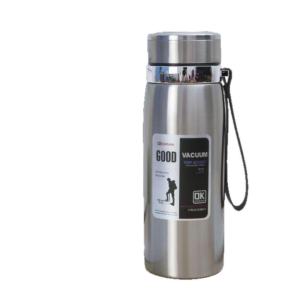 316 Stainless Steel Insulated Car & Travel Water Bottle with Tea Separator - Large Capacity