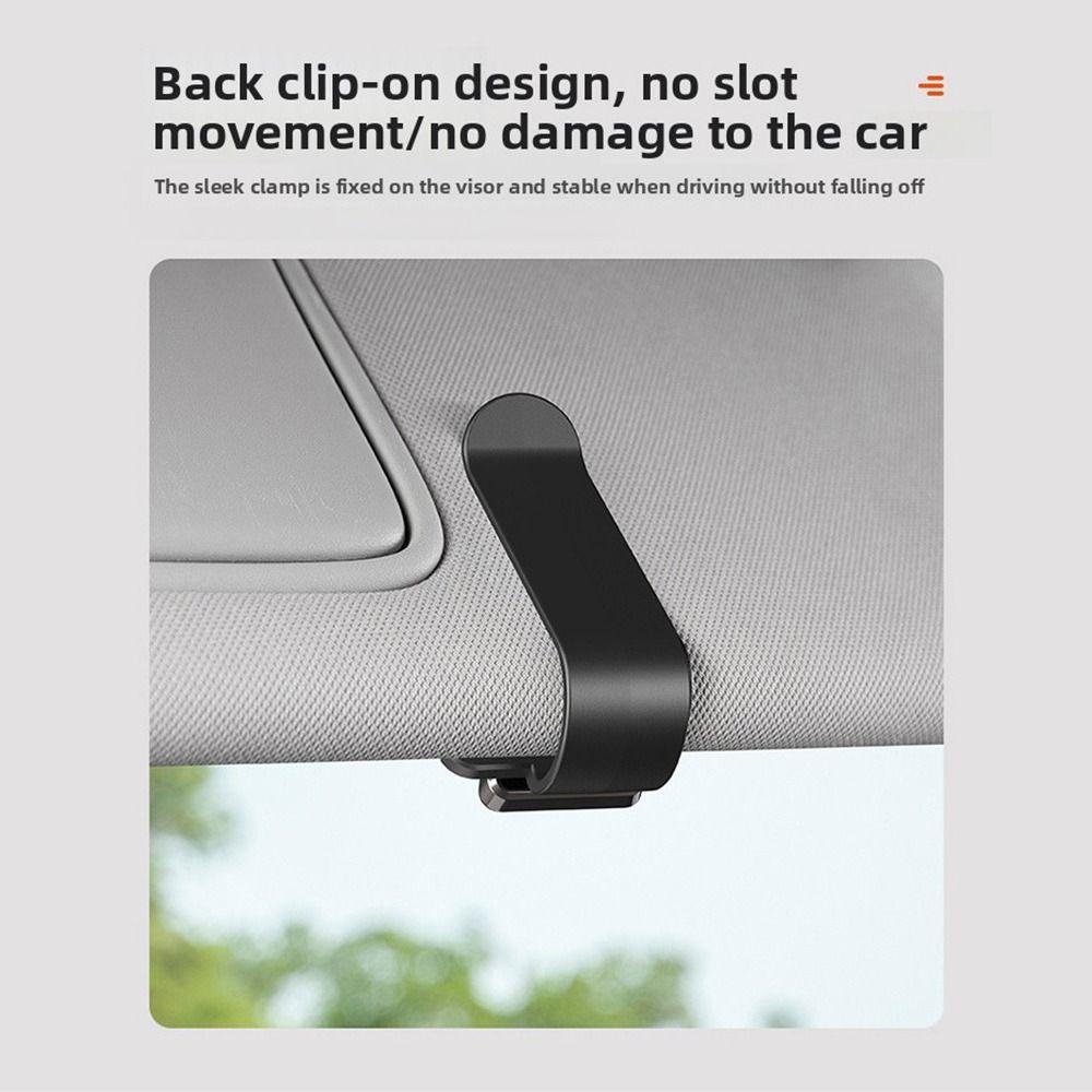 Metal Buckle Sunglasses Clip Premium Automobile Glasses Organizer  for Car Visor