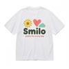 Women's Classic T-Shirt Happy Symbols and Smiles For Every Day Print Tee