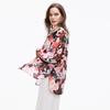TATO Flower Realm Watercolor Print Long Sleeve Shirt