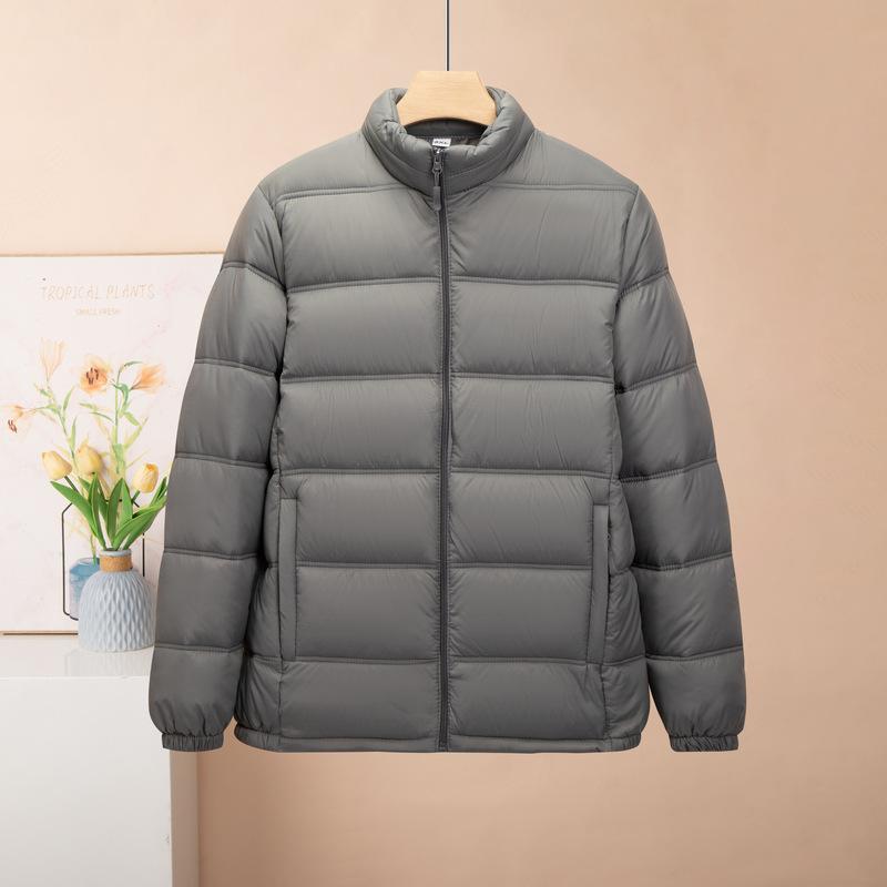 Men's Cotton Coat, Stand Up Collar Cotton Jacket, Thick Cotton Coat, 2025 New Style, Winter Clothing, Outerwear, Warm, Simple Design