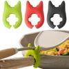 Soft Silicone Spoon Rest, Devil Shaped Spatula Holder, Adjustable Non Slip Cooking Spoon Holder