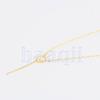 Necklace Pandent Women Girl - Cricle "I" Jewelry Gift - Wedding - Golden - Alloy