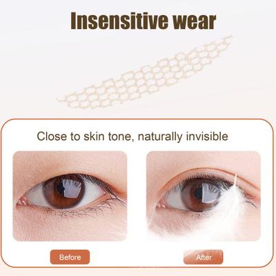 Yousheng 1 Set Double Eyelid Tape Kit with Empty Spray Bottle Applicator Tools Glue-Free Breathable Natural Invisible Droopy Uneven Eyelid Sticker