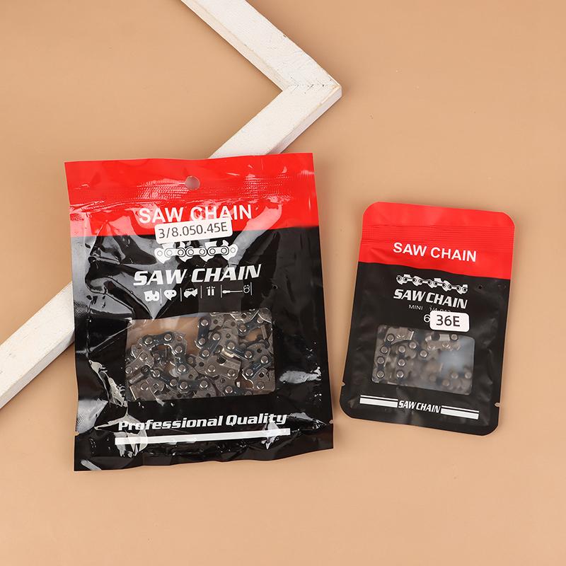 4/6/8/12/14/16 Zoll Metall Kettensägenkette Ersatzteile Glied Kettensägenkette Sägekette Sägeblatt Für Elektrosägenzubehör Holzschnitt