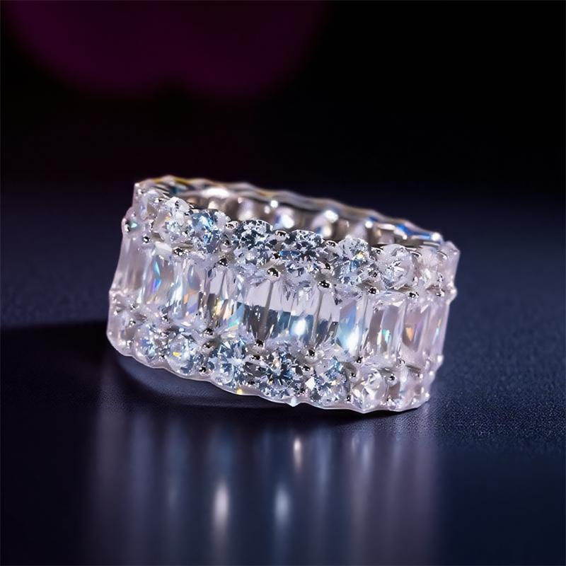 Elegante Rosa Kristall Weiße Zirkon Radringe Für Damen Vintage Kupferfarbe Verlobungsringe Hochzeits Schmuck Muttertagsgeschenke
