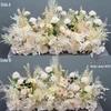 Wedding Aisle Decor: Large Silk Eucalyptus Flower Arrangement
